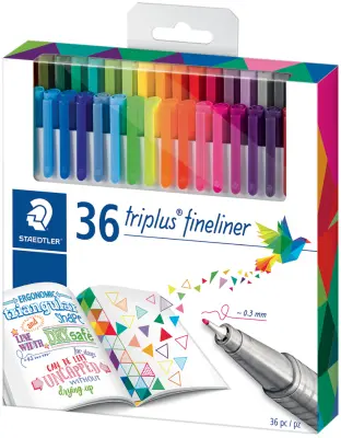 STAEDTLER Fineliner triplus, zaboj 36
