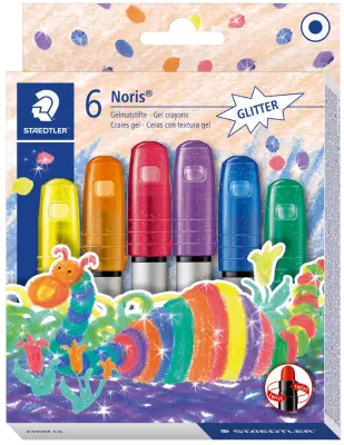 STAEDTLER gel pisalo Noris, bleščice, 6-delni kartonski etui