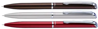 Pentel EnerGel gel roler Hi-Class, srebrn