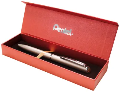 Pentel EnerGel gel roler Hi-Class, šampanjec