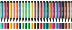 STABILO fiber pen pen 68 MAX, limonasto rumen