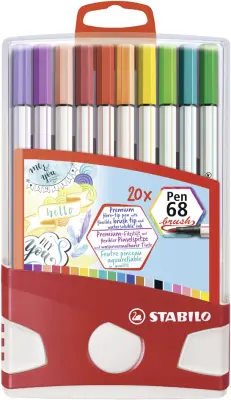 Čopič STABILO Čopič Pen 68, 20 ColorParade