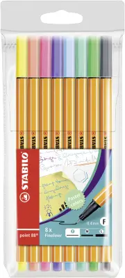 STABILO fineliner point 88, plastično ohišje 8