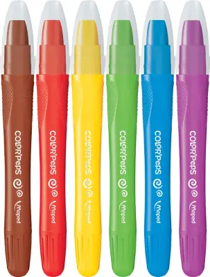 Maped gel pisalo COLOR, PEPS GEL, plastični etui 6 št