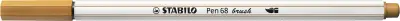 Čopič STABILO Čopič Pen 68, temno oker