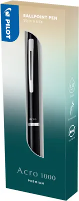 PILOT izvlečni kemični svinčnik ACRO 1000 PREMIUM, Metal Sky Blue