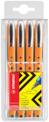 Roler STABILO delavska globa, etui 4