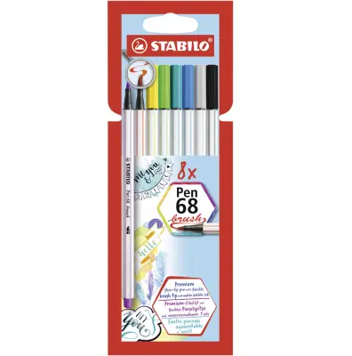 STABILO čopič Pen Pen 68 čopič, škatla 12