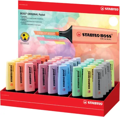 STABILO osvetljevalec BOSS ORIGINAL Pastel, 45 display