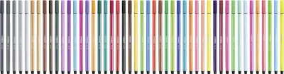 STABILO fiber pen pen 68, srednje siva