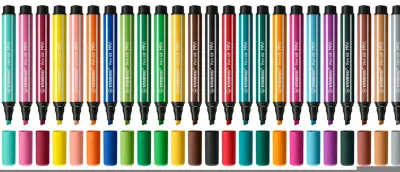 STABILO fiber pen pen 68 MAX, jabolčno zelena