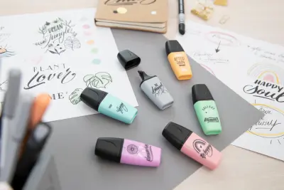 STABILO osvetljevalec BOSS MINI Pastellove 2.0, kartonska škatla za 3 št