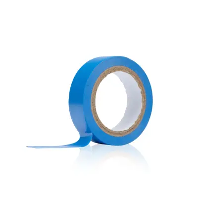 Rosfix Izolacijski Trak Modri – PVC, 10 m x 16 mm, 0,13 mm Debelina, 80°C Odpornost | Visoka Elastičnost
