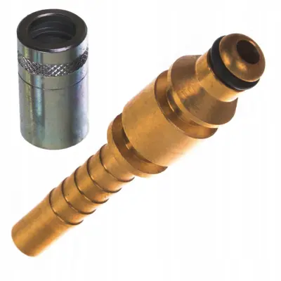 Rosfix Nadomestni Del za Visokotlačni Čistilnik Nilfisk/Stihl – Priključek DN6 z Vtičem in Objemko | 6 mm