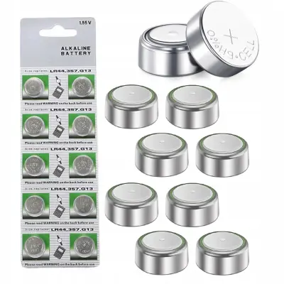 Rosfix Alkalne Baterije LR1130 – 1,55V, Ø11,45 mm x 3,05 mm, Set 10 Kosov | AG10, G10, V10GA Kompatibilne