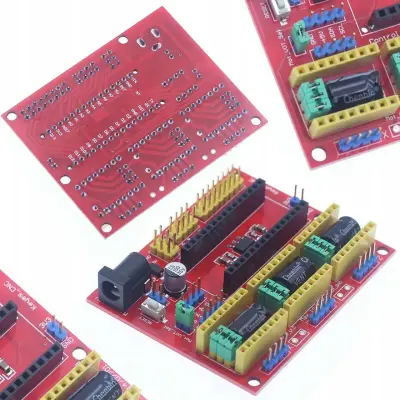 Rosfix Modul CNC V3 Shield – Za Arduino Uno, A4988, Za CNC Stroje, Plotterje, 3D Tiskalnike | Visoka Natančnost