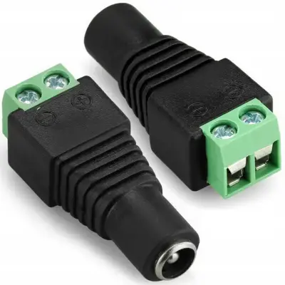 Vtičnica CCTV 5,5mm / 2,1mm - ženski