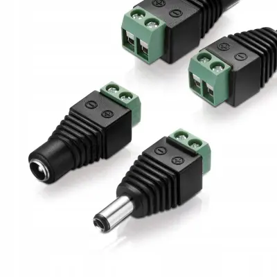 Vtičnica za CCTV 5,5mm / 2,1mm + Vtičnica