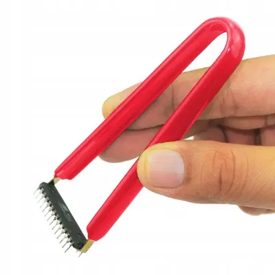 Rosfix Chwytak za Komponente IC – Precizna Konica, Antistatičen, Za Montažo in Popravilo Elektronike