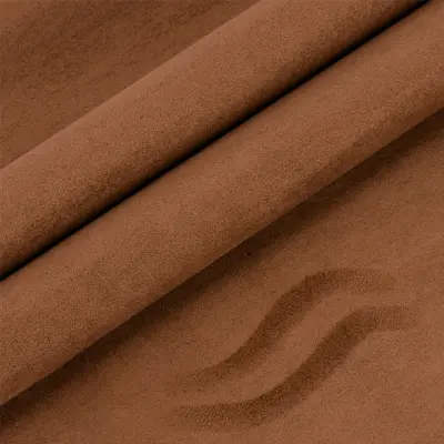 Samolepilni našitek iz semiša Brown M