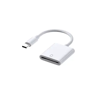 TYPE-C v bralnik kartic SD (bel)