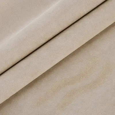 Samolepilni našitek iz semiša White M