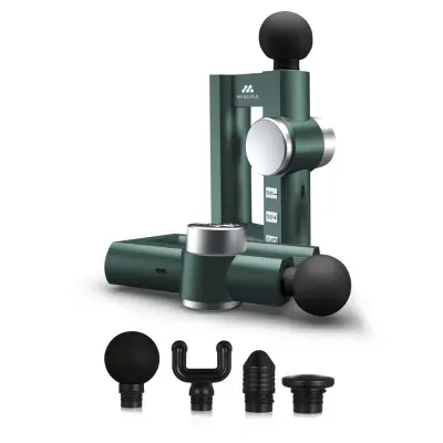 MISURA MB2 masažna pištola s funkcijo globokega segrevanja-ALPINE GREEN