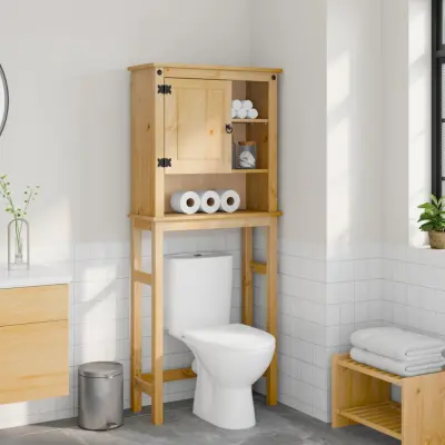 The Living Store Kopalniška omarica za pralni stroj Corona trdna borovina - Omarica Za Pralni Stroj