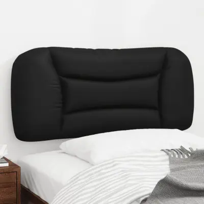 The Living Store Vzglavna stranica črna 80 cm umetno usnje - Vzglavna Stranica