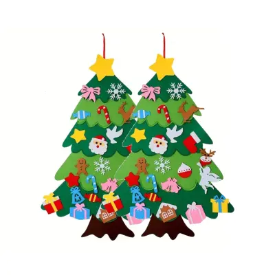 Božično drevo iz filca z okraski 1+1 Gratis | F2ELTPINETREE