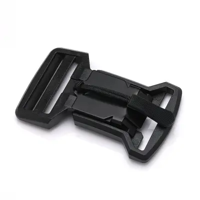 Taktična funkcionalna zaponka za pas 01# črna, notranji premer 3,8 cm