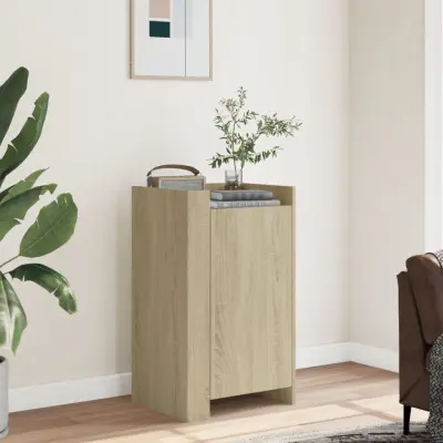 The Living Store Komoda sonoma hrast 45x35x75 cm inženirski les - Komoda