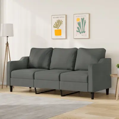The Living Store Trosed svetlo siv 180 cm blago - Kavč Trosed