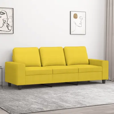 The Living Store Trosed svetlo rumen 180 cm blago - Kavč Trosed
