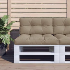 The Living Store Blazine za palete 2 kosa taupe blago - Blazina Za Palete