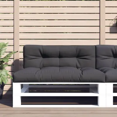 The Living Store Blazine za palete 2 kosa antracit blago - Blazina Za Palete