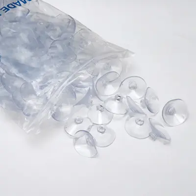 Priseski Prozorne gumijaste priseske za cvetličarne  3 cm