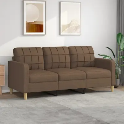 The Living Store Trosed rjav 180 cm blago - Kavč Trosed