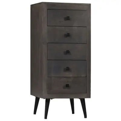 The Living Store Komoda iz trdnega mangovega lesa 40x40x91 cm - Komoda