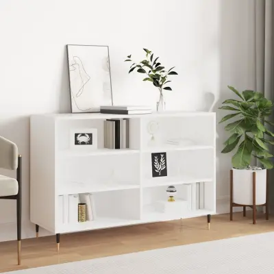 The Living Store Komoda dimljeni hrast 103,5x35x70 cm inženirski les - Komoda