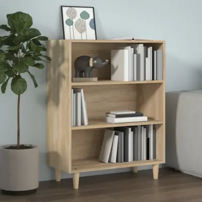 The Living Store Komoda sonoma hrast 69,5x32,5x90 cm konstruiran les - Komoda