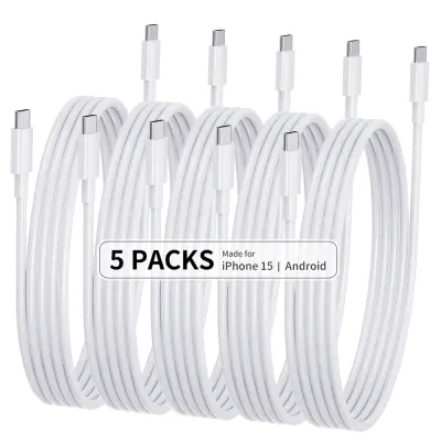 5 paketov podatkovnih kablov CTO C, kabli za hitro polnjenje 1M PD 60 W  S 5-paket