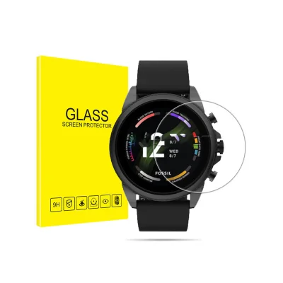 Zaščita zaslona iz kaljenega stekla za pametno uro (2 paketa)   Fossil Gen 6 44 mm