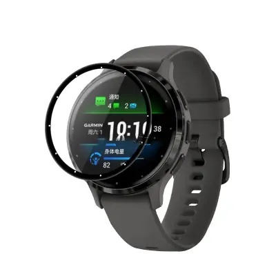 Zaščitno steklo za zaslon iz kaljenega stekla za pametno uro, 2 kosa   Garmin Venu 3