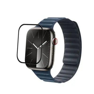 Zaščitno steklo za zaslon iz kaljenega stekla za pametno uro, 2 kosa   Apple Watch Series 9 45 mm