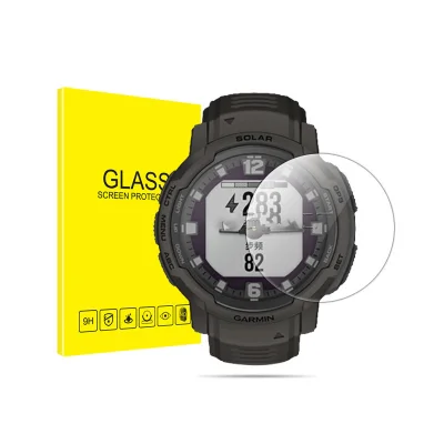 Zaščita zaslona iz kaljenega stekla za pametno uro (2 paketa)   Garmin Instinct Crossover