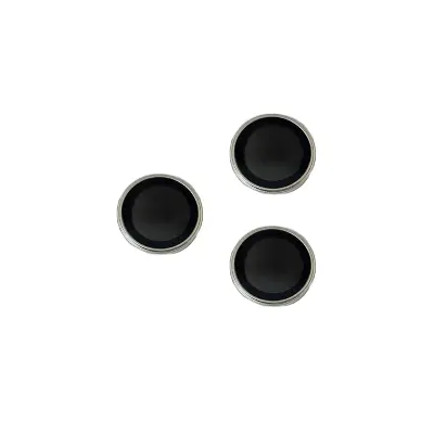 3-delni komplet zaščitnih stekel za objektiv iPhone Silver  iPhone 16/16 Plus