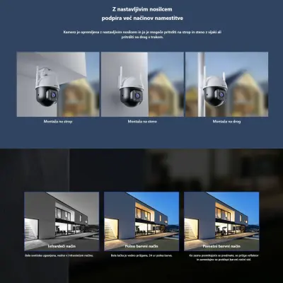 Tenda IP kamera 4.0MP brezžična PT zunanja CH7