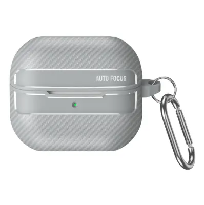 Zaščitna torbica iz ogljikovih vlaken za Samsung Galaxy Buds3/3pro Grey