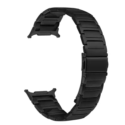 Pašček za Samsung Watch 7 47 mm - kovinski pas iz nerjavečega jekla Black
